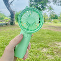 Summer AA Battery air Cooling Spray Handheld Fan Portable Electric Hand Held Mini Small air Battery Fans