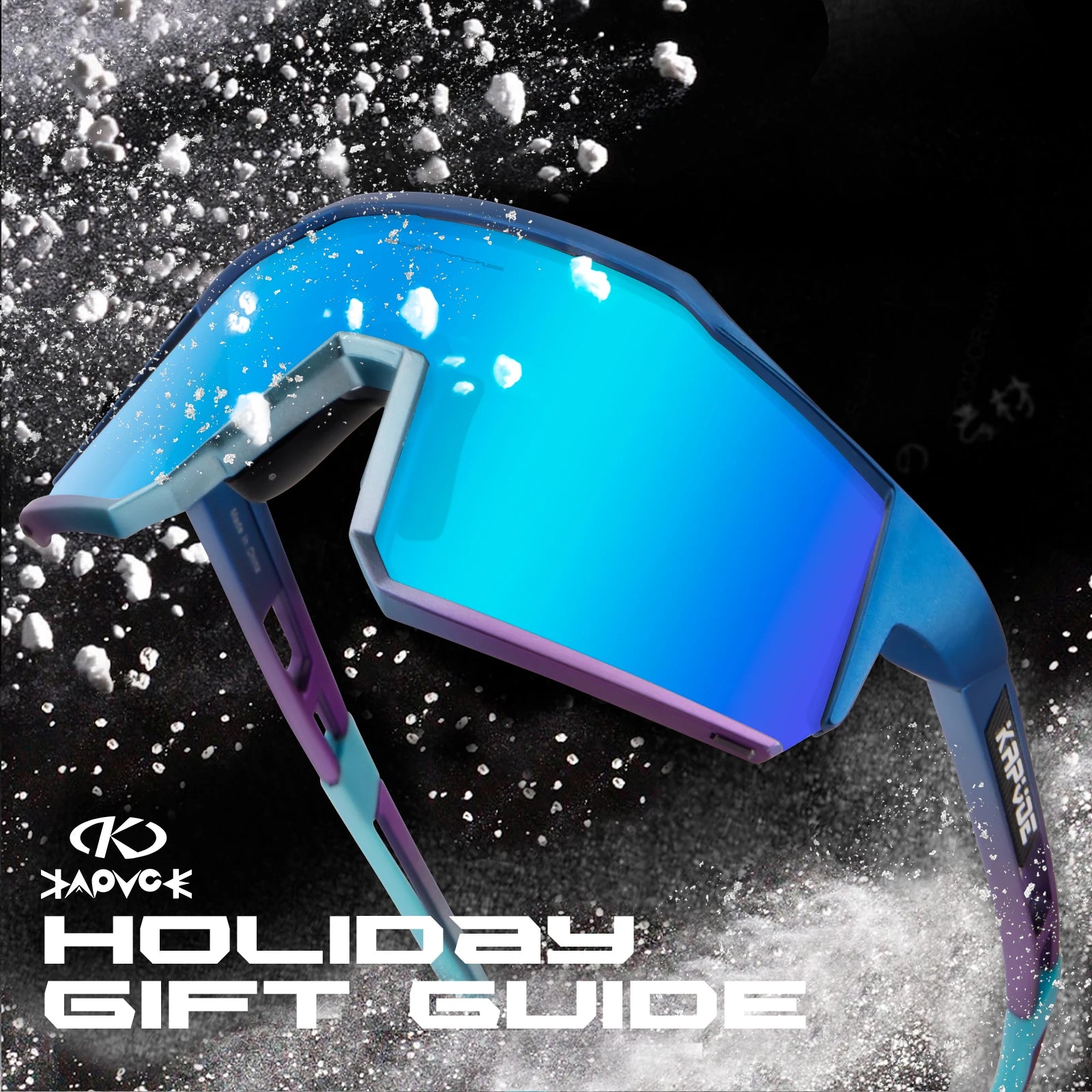 2022 KAPVOE Colorful 4 Pc Lens Mens Cycling Glasses Outdoor Sport Fishing Sunglasses Bicycle Glasses Women Driving Eyewear