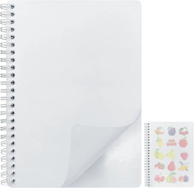 Myway A5 Size 40 Sheets Blank Release Paper Organizer Book Reusable UV Printed Sticker Storage and Collection Album