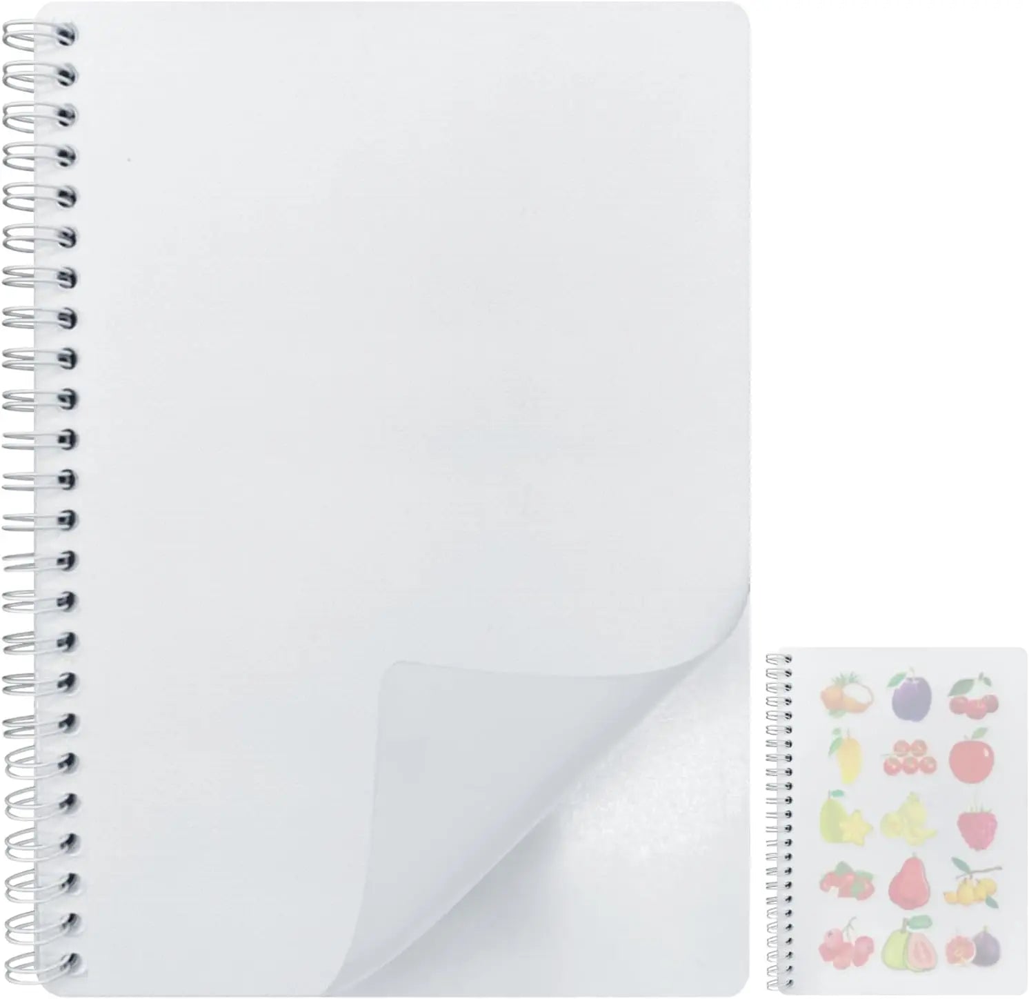 Myway A5 Size 40 Sheets Blank Release Paper Organizer Book Reusable UV Printed Sticker Storage and Collection Album