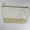 New Design Cotton Pouch Zipper Cosmetic Bags or Pouches Eco Friendly Custom Oem Makeup Bag Vanity Case