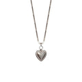 Dainty Minimalist 925 Sterling Silver Heart Pendant Necklace