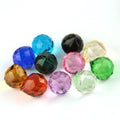 30mm 40mm Cheap Wholesale Color Chandelier Hanging Lighting Feng Shui Faceted K9 Crystal Prism Ball