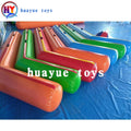 Interactive Sport Game Giant Inflatable Ice Hockey Sitcks and Ball / Hockey Games for Team Building Games