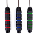 Customizable Heavy Steel Cable PVC Weighted Jump Rope for Gym Workout Training Adjustable Speed Home Exercise Skipping Rope