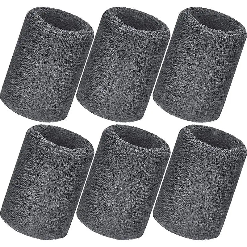 Sweat Wrist Bands Volleyball Wrist Brace Fitness Tennis Winter Sport Wristband Gym Terry Towel Sweatband Cotton Wrist Band