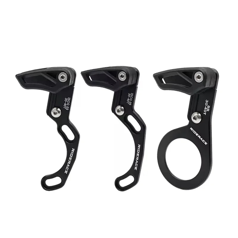 RIDERACE MTB Bicycle Chain Guide 1X System ISCG 03 ISCG 05 BB Mount 7075 CNC Mountain Bike Single Chaining Crank Drop Catcher