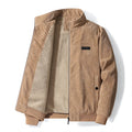 Men's Winter Lamb Coat With Padded Plus-size Jacket