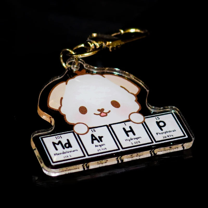 Acrylic Holographic Keychain Cute Animal Glitter Custom Keychain Acrylic Keychain Charms