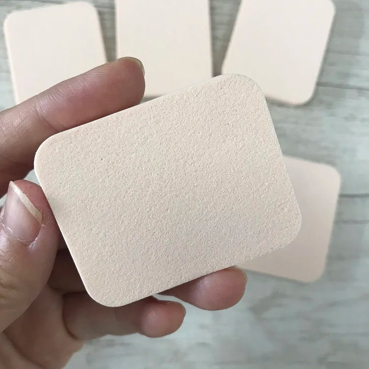 Factory Price White SBR Latex Makeup Sponge Puffs Rectangle Cosmetic Foundation Sponges