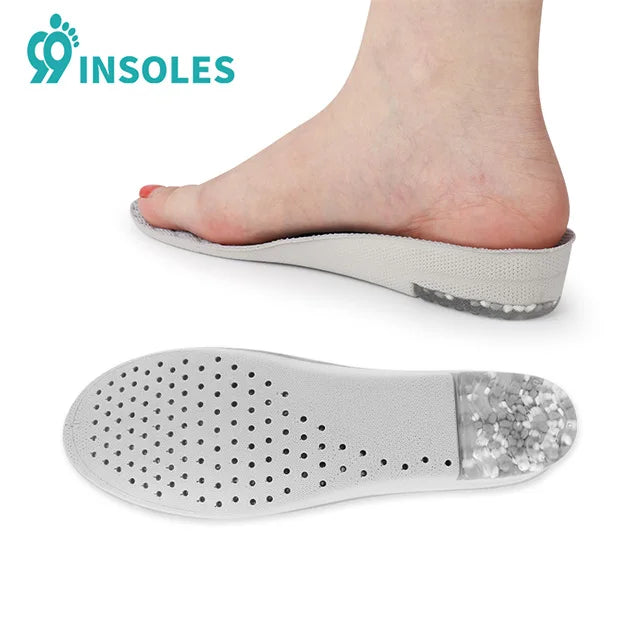 JianHui Hot Sale Height Increase Insole Adjustable Lift Invisible PU Soft Height Insoles for Women