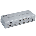 Video Wall Controller DVI HD-MI Input 1x1 1x2 2x1 2x2 LED Screen 4K TV Art Video Controller