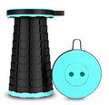 Portable Telescoping Stool Camping Hiking Tours BBQ Adjustable Plastic OEM 400lbs Max Load Modern Retractable Outdoor Usage
