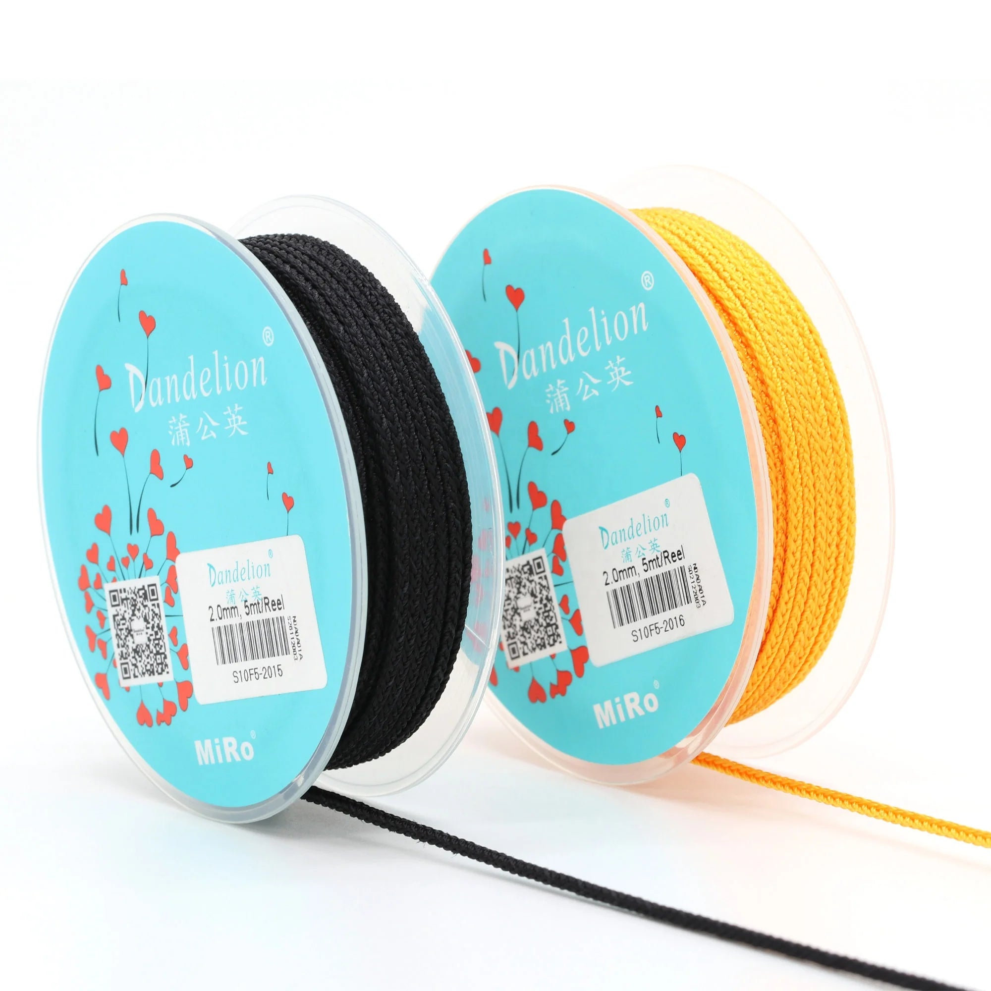 2mm Polyester Cord Lanyard Jewelry Rope Bracelet and Necklace Material Beading Thread Jewelry Accessories