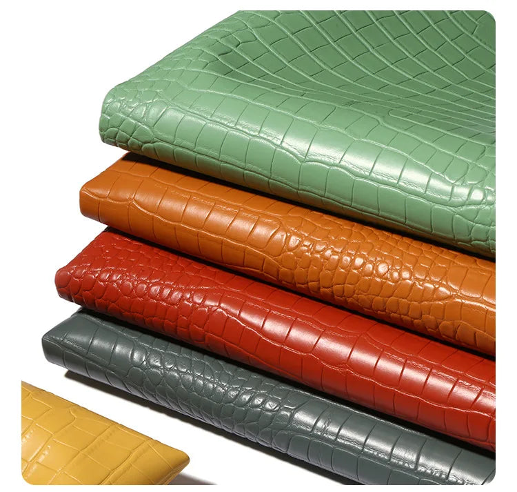 Custom Recycled Leather PU Artificial Leather for Bags