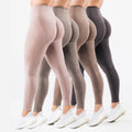 New High Waisted Scrunch Butt Lift Yoga Leggings Gym Workout Seamless Training Yoga Pants Leggings for Woman