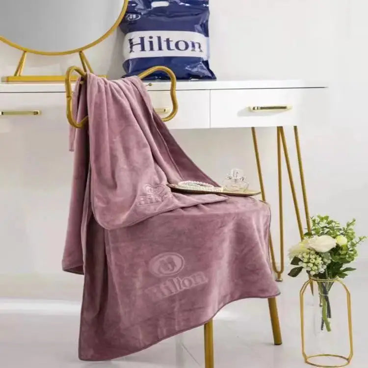 Hot Sale Towel Sets Polyester Beach Towel Microfiber Fabric Bath Face Towel Set 2 Pcs