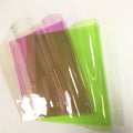 Wholesale  Environmental protection Colored Super Transparent Pvc Material Waterproof  for the Production of Raincoat Table Mat