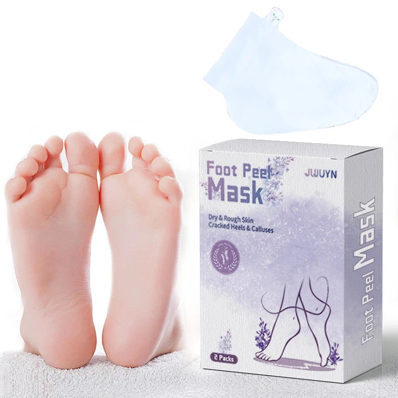 Magic Premium Adult Foot Peel Socks Silky Organic Foot Mask for Spa Heel Repair with Niacinamide Ingredient