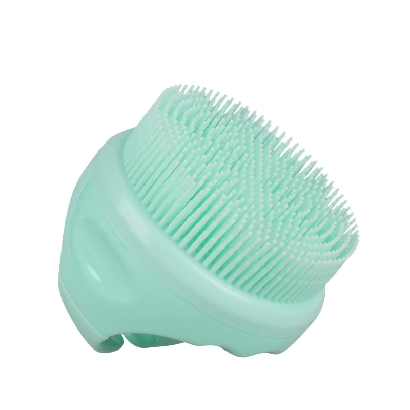 ABS Silicone Bath Body Brush Handle-Generous Shower Scrubber Skin Massage Effective Exfoliation Cute Style Customizable Colors