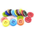 Wholesale High Quality Eco-Friendly Custom Logo Plastic Resin Buttons Low Price 4-Holes Buttons for Clothing Garment Shirt Bags