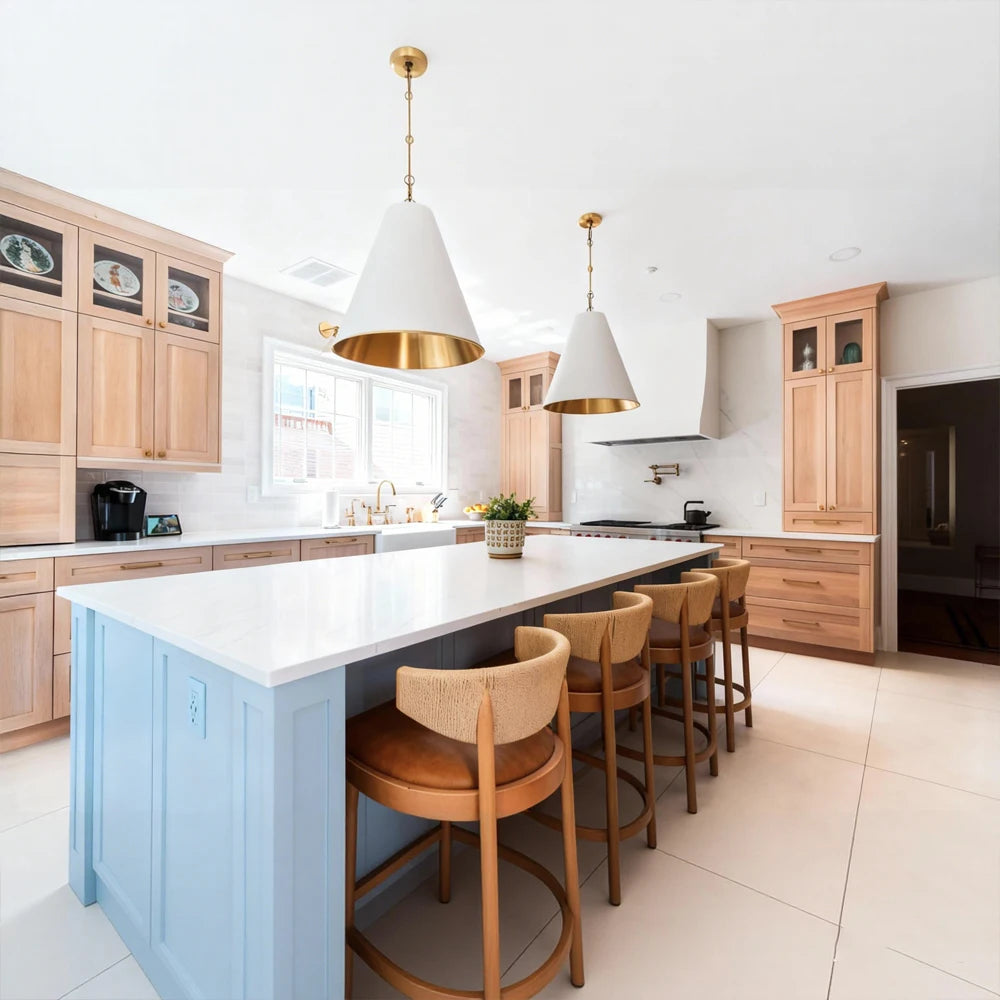 BALOM Customized Cabinets Modern Style New Design One Stop Service Island Kitchen Whole House Customization Kitchen Cabinet