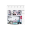 Deli 8556A 60pcs/barrel 15mm Macaroon Color Binder Clips Metal Learning Office Folder 60barrel*60pcs=3600pcs Per Carton Set