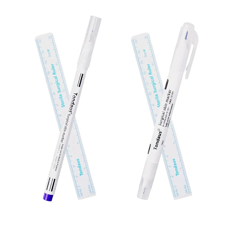 PCD Surgical Skin Marker Pen Sterile Surgical Marker Eyebrow Marker Pen