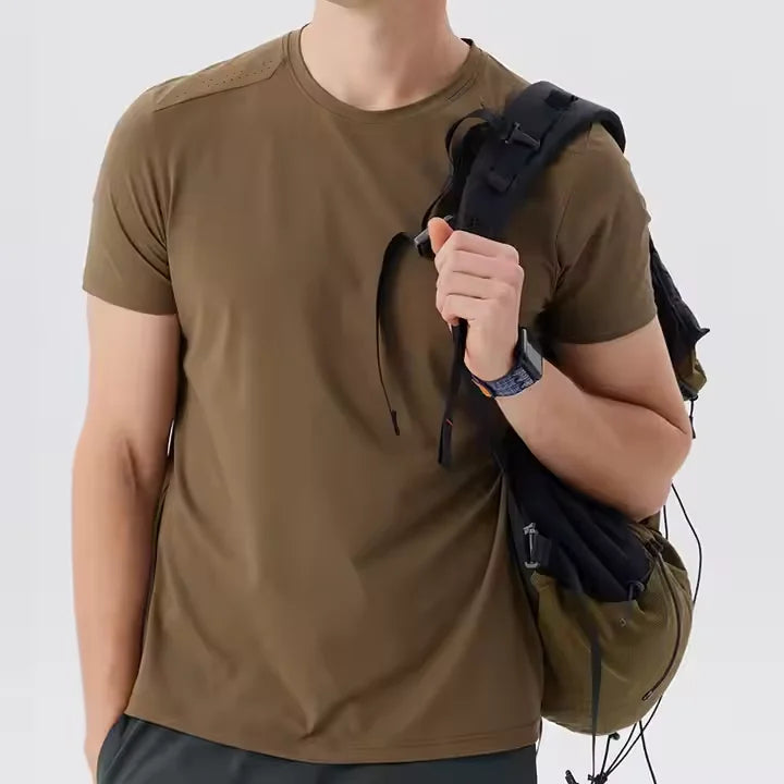 Bnice Custom Logo Men Sportswear Gym Clothing Breathable Quick Dry Running Shirts Men Joggers Muscle Fit T-shirt