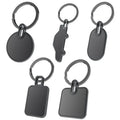 Factory Wholesale Custom Luxury Circle House Shaped Promotional Hotel Key Chain for Blank 3D Multifunctional Metal Keyhcain