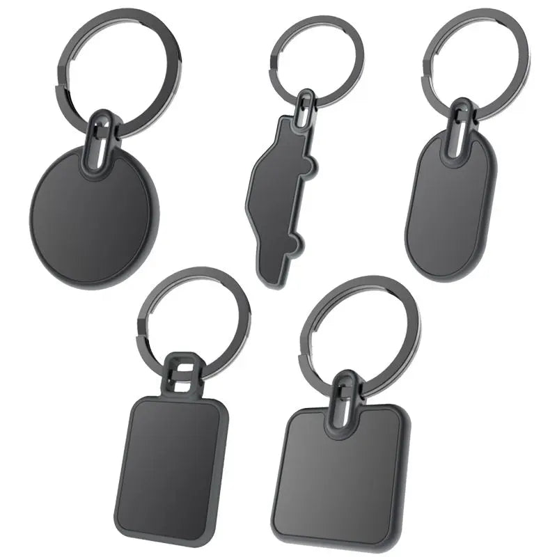 Factory Wholesale Custom Luxury Circle House Shaped Promotional Hotel Key Chain for Blank 3D Multifunctional Metal Keyhcain