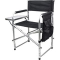 Wholesale Outdoor Portable Folding Lightweight Aluminum Hiking Fishing Travel Director Camping Beach Chair with Side Table