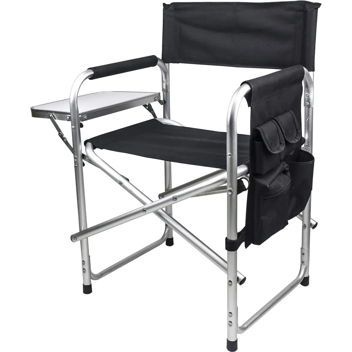 Wholesale Outdoor Portable Folding Lightweight Aluminum Hiking Fishing Travel Director Camping Beach Chair with Side Table