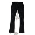 DENIMGUYS Custom Embroidery logo Men's Distressing Skinny Slim Ripped Jeans Men