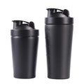 Stainless Steel Custom Logo Single Wall  Hot and Cold Sipper Stainless Steel Blender Protein Shaker Bottle