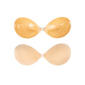 Transparent Silicone Bra for Women Sexy Stick-On Breast Strapless Invisibility Push-up Adhesive Padded Strap Gathering Function