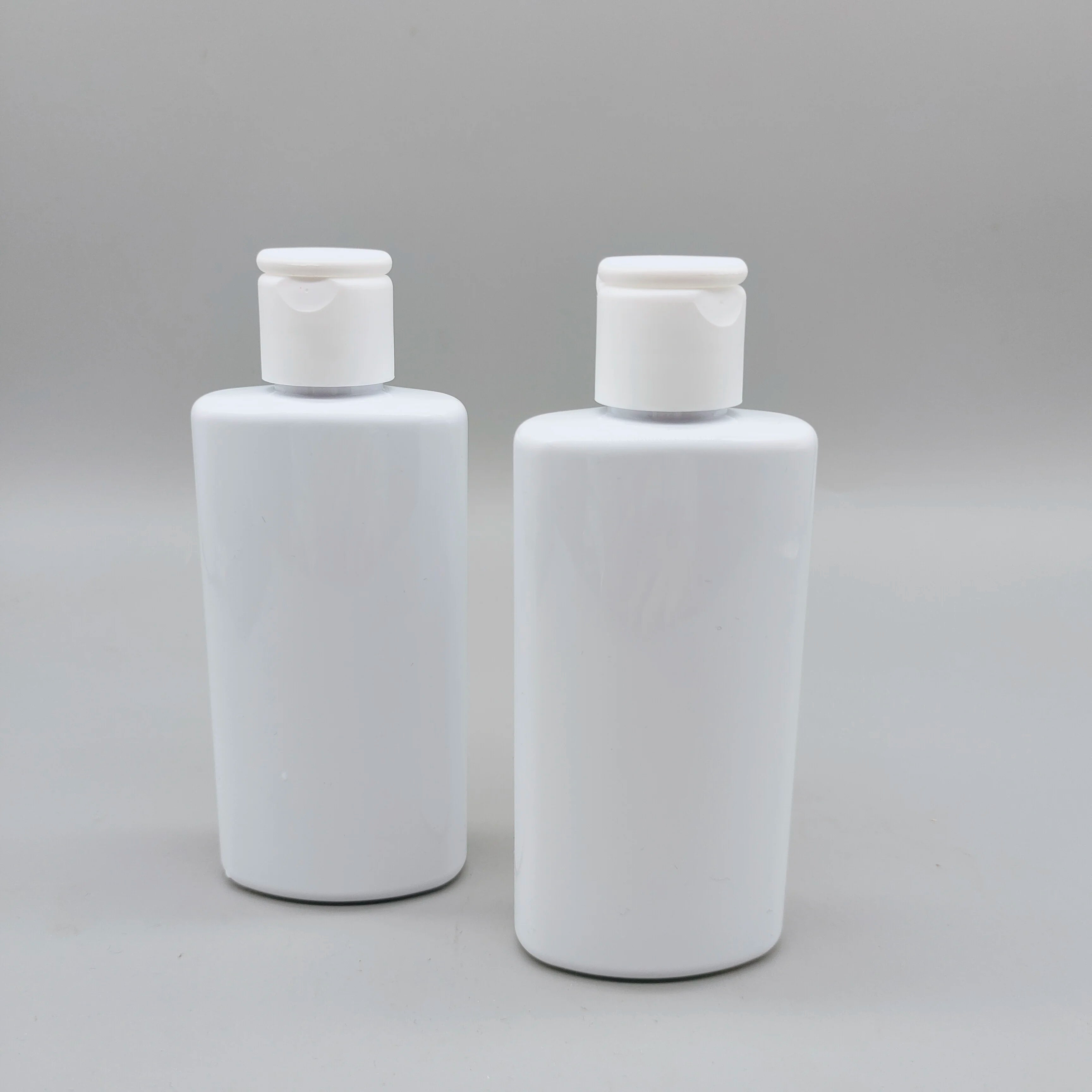 PET 60ml Custom Color Square Shape Screen Printed Empty Bottle and Liner Plug for Shampoo Lotion Laundry Detergent