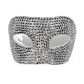 HLC Party Mask Manufacturer ODM Bling Diamond Inlaid Carnival Masquerade Ball Mask New Sparkly Rhinestone Eye Masks for Couple