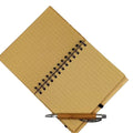 School Stationery Diary Notepad Eco Friendly Recycled Paper Notebook Custom Bamboo Journal Diary With Bamboo Pen