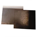 100% Biodegradable Classic Waxed Coated Glassine Paper Bag Recyclable Socks Clothing Shoe Envelope Adhesive Seal Black