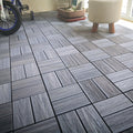 Modern WPC Deck Tiles Anti-Slip Interlocking Design for Outdoor Balcony Floors Waterproof Click Brushed Technics Price