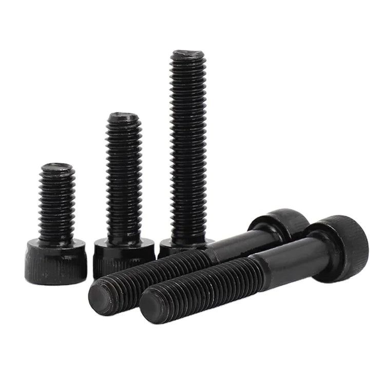 DIN912 M6 Pitch 0.75mm Alloy Steel Hex Socket Cap Head Screw or Grade 12.9 Steel Fine Allen Screws