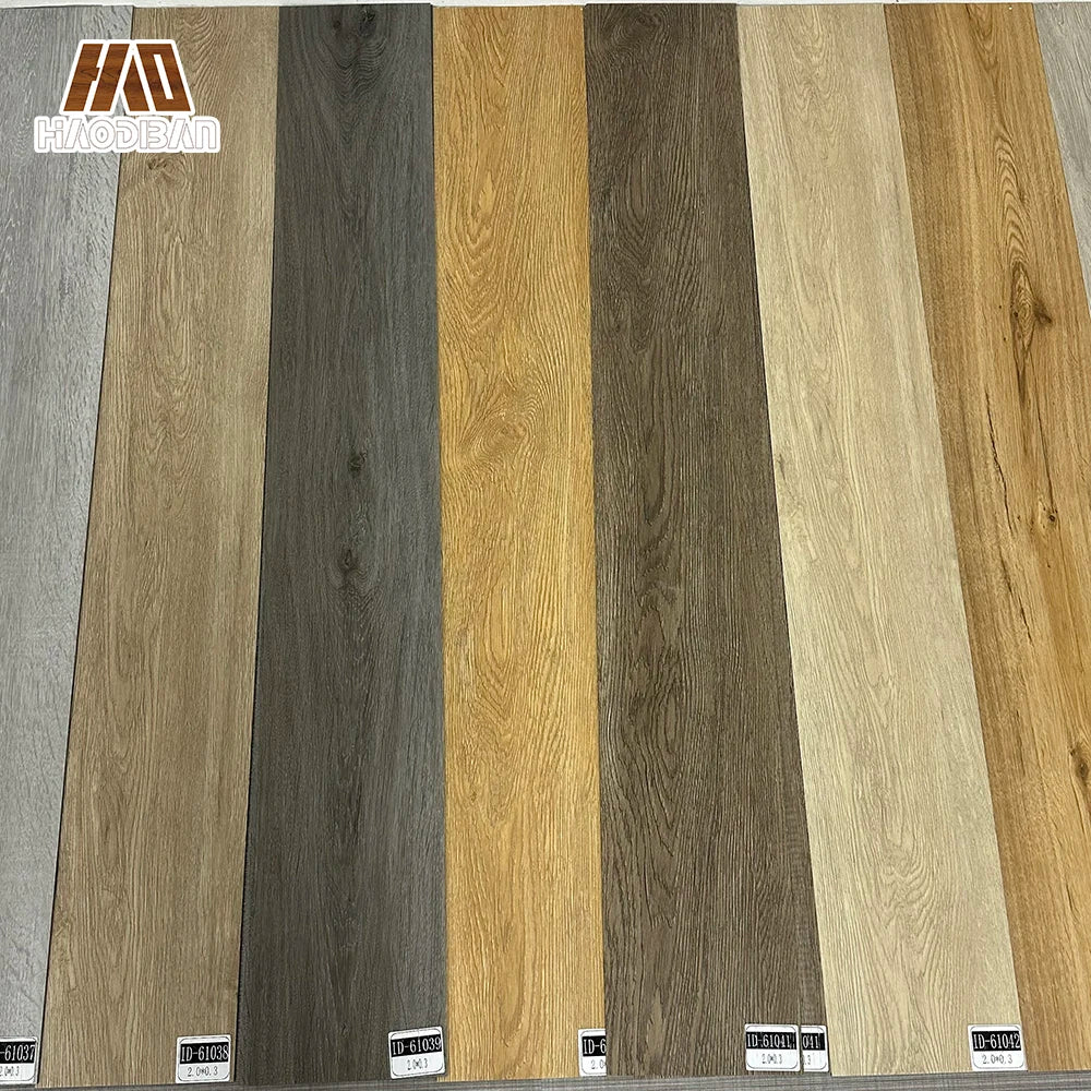 Virgin Material 2mm 3mm Luxury Vinyl Tile Dry Back PVC LVP LVT Glue Down Vinyl Plank Flooring