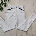 Gray Top Quality Kids Tights Horse Riding Legging Knee Silicone Equestrian Boys Breeches Jodphurs Competition 100cm-175cm