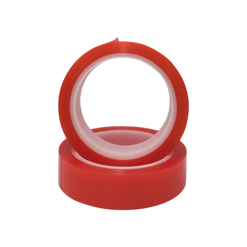 Red Double Sided Tape Strong Sticky and Ideal for Making Lampshades