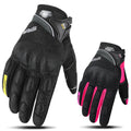 Classic Pink & Black Motorcyclist Gloves Summer Breathable Touch Screen Crash-Proof High-Quality Durable Motorcycle Riding Glove