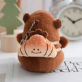 Capybara Plush Stuffed Animal Toy Hamburger Croissant Kapibala Capybara Plushies Plush Keyring Capibaras Peluche Plushy Keychain