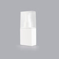 1 oz Frosted Spray Bottle PETG Square Skincare Packaging 100ml/120ml/50ml/60ml Empty Shampoo Bottle Fork Skin Care Serum