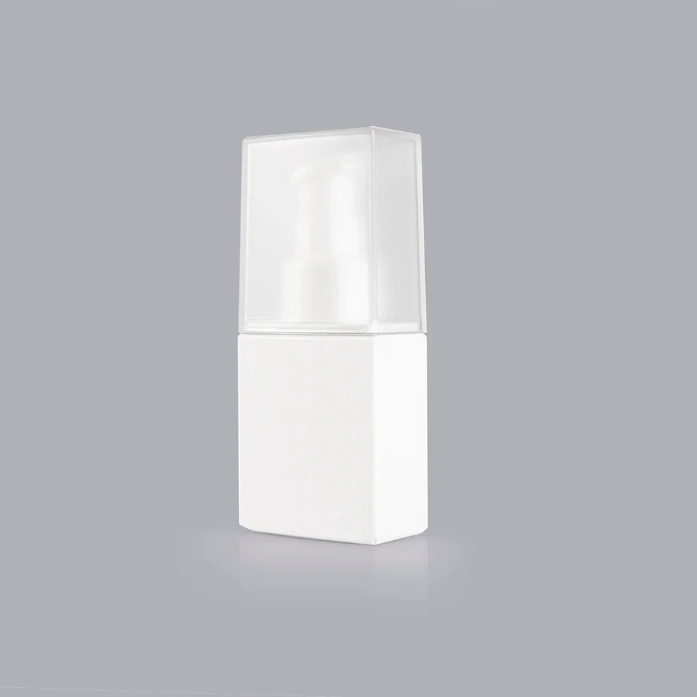 1 oz Frosted Spray Bottle PETG Square Skincare Packaging 100ml/120ml/50ml/60ml Empty Shampoo Bottle Fork Skin Care Serum