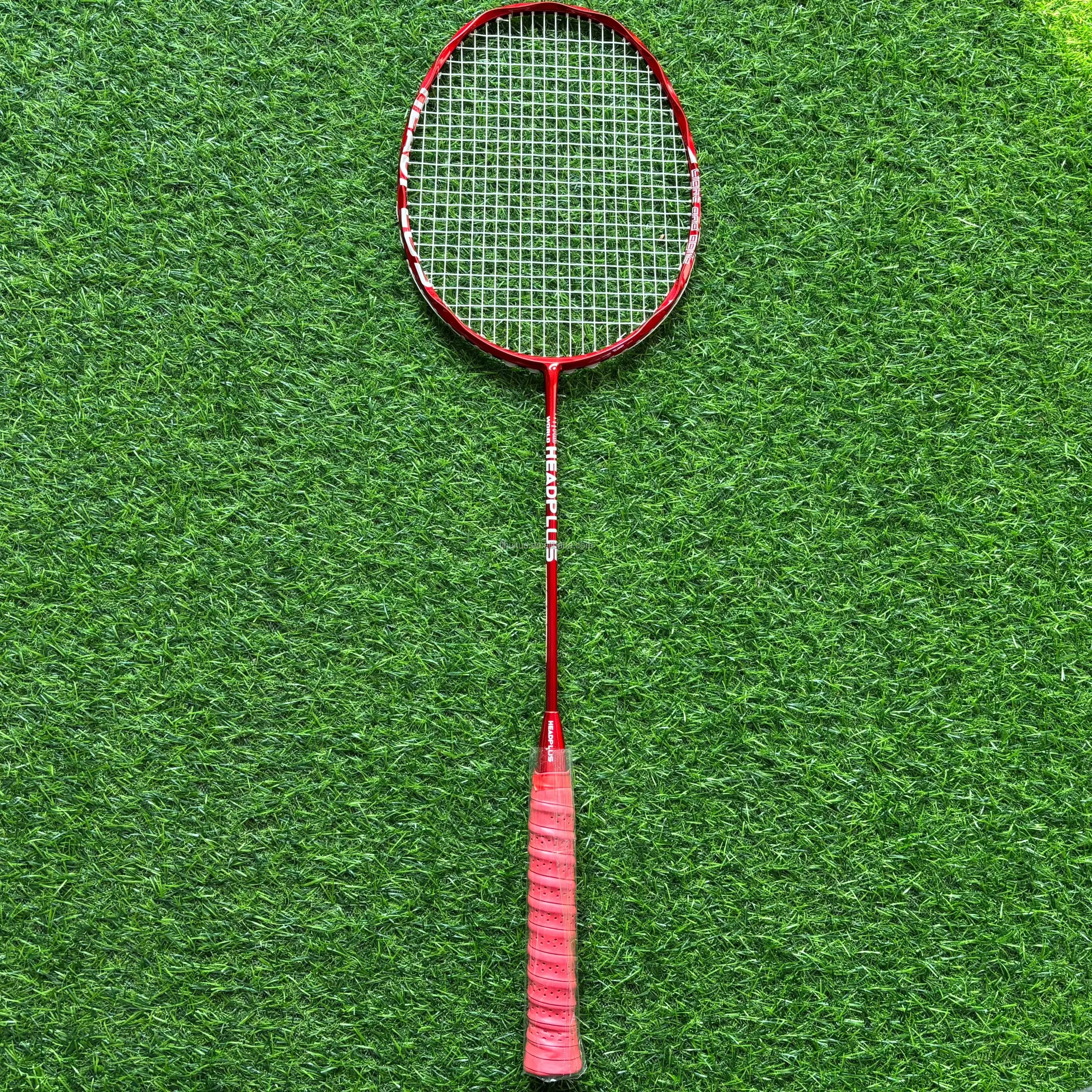 High Quality HEADPLUS HT-170011 Badminton Racket Carbon Shaft PU Grip Defensive Type (Light Tip Soft Rod) for Amateur